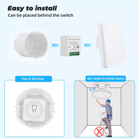 Module d'interrupteur intelligent Wifi miniature 16A, module universel pour solution d'automatisation de la maison intelligente