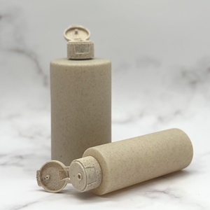 Flacon cosmétique vide écologique en <span class=keywords><strong>paille</strong></span> de blé avec bouchon à clapet - Product Image 5