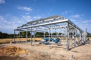 Bâtiment de bureaux en structure métallique, atelier, structure en acier Bluegates Farm pour le Groupe <span class=keywords><strong>Horizon</strong></span>, proche de sa fin de construction - Product Image 3