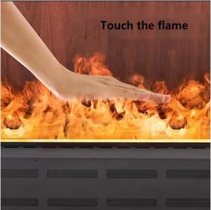 Caminetto Elettrico con Effetto Fiamma Realistico, Vapore Acqueo 3D, Fiamma Artificiale Atomizzata in Vendita - Product Image 6