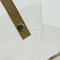 Machine à riveter à bouton-pression à tête ronde semi-automatique pour sac en plastique à boîte rigide