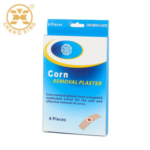 Boîtes en papier recyclables 300g laminées brillantes et imperméables, personnalisables avec poignée, pour masques, pharmacies, pansements, présentoirs OEM - Product Image 5