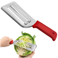 Couteau à double tranchant en acier inoxydable, râpe à chou et à oignon, hachoir à canne à sucre, trancheuse à légumes, éplucheur