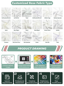 プリントコットン生地 100% コットン 花柄と漫画柄プリント ソフト生地 中国のコットン生地サプライヤーからの卸売 - Product Image 4