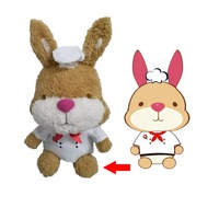 Fabricant de jouets en peluche kawaii personnalisés, lapin en peluche, jouet animal en peluche