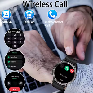 SENBONO açık GPS Smartwatch BT çağrı kalp hızı spor modları su geçirmez spor izci pusula fonksiyonu uyumlu IOS Android - Product Image 4