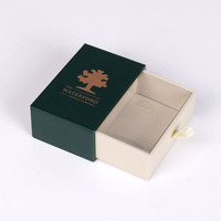 Boîte cadeau vide personnalisée à tiroir, thème puzzle en bois, emballage en carton, idéale pour les cadeaux et le rangement pour enfants - Vente chaude