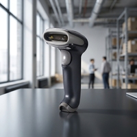 Lecteur de codes-barres CCD portable filaire USB 1D de haute qualité à prix abordable pour paiement mobile en entrepôt et supermarché
