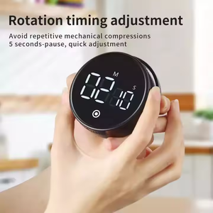 Wholesale Rotary Setting Electronic <b>Digital</b> Kitchen Timer Projection Strong Magnetic Countup Countdown 3-Level Volume Adjustable - Product Image 5