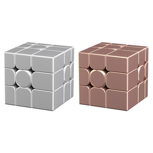 MOYU specchio cubo V2 3x3x3 Magnetic UV professionale <span class=keywords><strong>Puzzle</strong></span> di velocità per bambini giocattoli gioco regalo speciale Speedcube cubo magico - Product Image 1