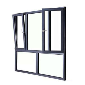 Fenêtre à bascule et à rotation en aluminium à double vitrage insonorisée LEDOW avec Energy Star, fournisseur aux concessionnaires nord-américains - Product Image 1