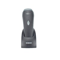 Lecteur de codes-barres USB sans fil WOSHUO avec base de charge, lecteur 2D pour entrepôt et bureau, garantie 1 an, en stock