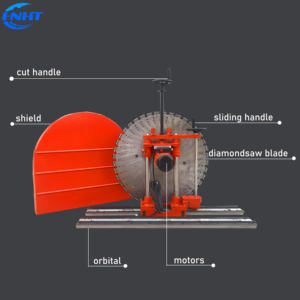 Machine de découpe de mur en béton électrique portable, moteur haute efficacité 5680W/6680W 220V AC, vente en gros d'usine, service après-vente - Product Image 2