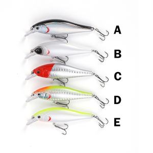 Leurre flottant SNEDA 8cm 8g, crankbait dur à longue portée, leurre de surface pour la pêche au bar et à la truite, leurre de pêche artificiel multicolore - Product Image 5
