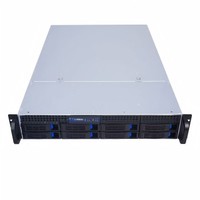 2U 랙 마운트 빅데이터 스토리지 서버 PCIe 4.0 핫스왑 하드 디스크 RAID 5 6 10 800W 1600W 이중화 PSU 클라우드 컴퓨팅 NAS