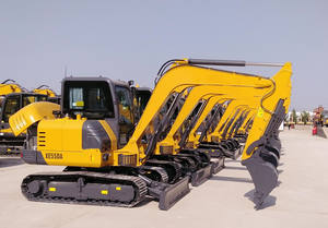 Mini-excavatrice sur chenilles hydraulique XE55D <span class=keywords><strong>de</strong></span> 5 tonnes avec petit rayon <span class=keywords><strong>de</strong></span> braquage - Product Image 4