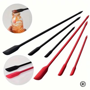 Juego de 3 Espátulas Mini de Silicona - Resistentes al Calor, en Varios Tamaños para Frascos, Botellas y Cocina - Product Image 1