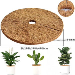 Anelli di Pacciamatura in Fibra di Cocco all'Ingrosso Eco-compatibili, Barriera Anti-infestanti <span class=keywords><strong>per</strong></span> Alberi, Dischi in Cocco Naturale al 100%, Tappetini <span class=keywords><strong>per</strong></span> Alberi - Product Image 3