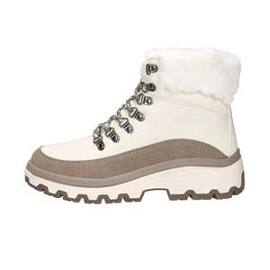Armata Di Mare Donna Anfibi AM240 Panna Combat <b>Boots</b> Winter Warm <b>Fur</b> <b>Lined</b> Waterproof Hiking Style - Product Image 1