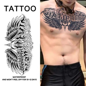 Commercio all'ingrosso Sexy retro petto Semi-permanente <span class=keywords><strong>tatuaggi</strong></span> a base di erbe per gli uomini di lunga durata 2 settimane temporaneo corpo finto tatuaggio <span class=keywords><strong>uomo</strong></span> <span class=keywords><strong>donna</strong></span> - Product Image 2