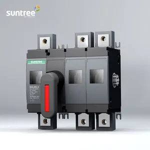 Novo suntree fotovoltaico da marca ao ar livre 1500vdc interruptor de desconexão preço