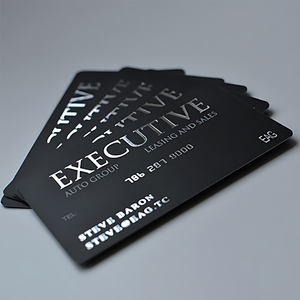 Bán Buôn Thẻ Kinh Doanh Đóng Dấu Lá Vàng Hoặc Bạc In Mờ Phong Cách Sang Trọng Theo Yêu Cầu - Product Image 3