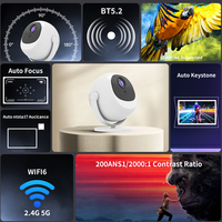 Nouveau projecteur BL360 HY300 intelligent portable 720P LED Proyector Android 11 WiFi 180ANSI 4K Vidéo Mini projecteurs 2025