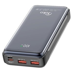 <span class=keywords><strong>JOKO</strong></span> 20000mAh 22.5W แบตสำรองแบบชาร์จเร็ว PD 20W Type-C เครื่องชาร์จพกพาพร้อมพอร์ต USB 2 ช่องสำหรับโทรศัพท์มือถือ - Product Image 6