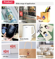 Teknologi Cetak Terbaru Printer Stiker UV All in One Roll to Roll Mesin Cetak Stiker UV DTF