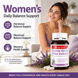 Cápsulas de Extracto de Vitex (Chaste Berry) de Alta Calidad Shecome, Apoyo Hormonal para la Salud de la Mujer, Suplemento de Extracto de Vitex (Chaste Berry) - Product Image 4