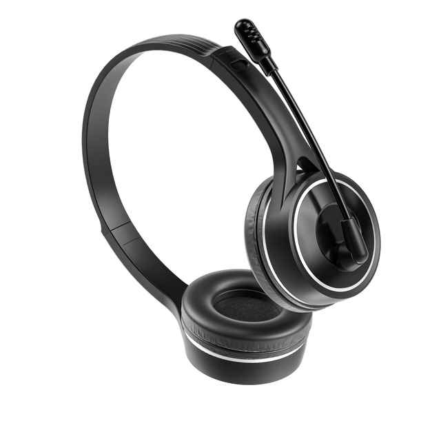 Soyto T30C BT Wireless Headphone Headsets with Mic Noise Reducing for Call Center Office Meeting Communication Business Use ODM