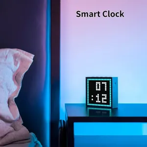 <span class=keywords><strong>Divoom</strong></span> Timebox Evo Altavoces inalámbricos Bluetooth Pantalla RGB Reloj programable Alarma <span class=keywords><strong>Pixel</strong></span> <span class=keywords><strong>Art</strong></span> Creation Unique - Product Image 4