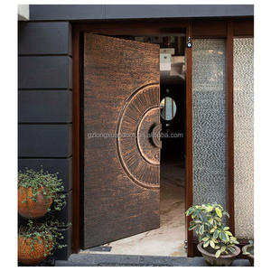 <span class=keywords><strong>Porte</strong></span> <span class=keywords><strong>d</strong></span>'<span class=keywords><strong>entrée</strong></span> pivotante moderne en aluminium anti-effraction, exportée au Canada, <span class=keywords><strong>sans</strong></span> <span class=keywords><strong>d</strong></span>éformation ni fissuration, pour villa, salon - Product Image 6