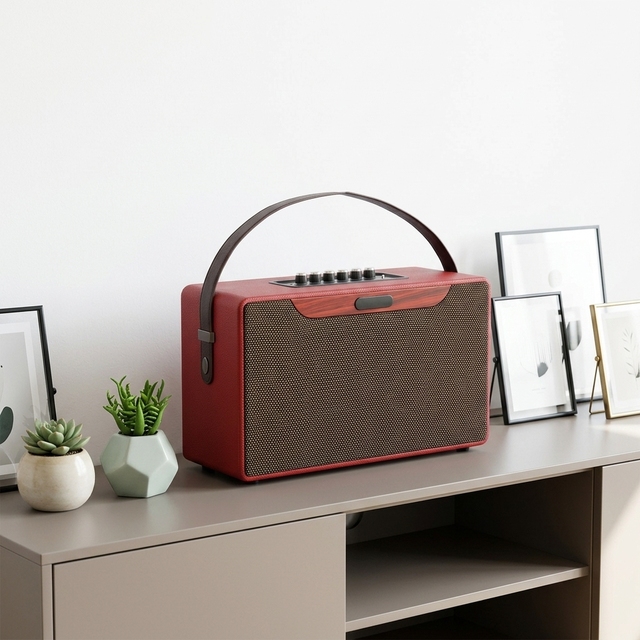 Factory Customized Outdoor Portable Speaker Karaoke Audio System High-power Blue&tooth Portable Speaker