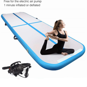 Thảm Tập Thể Dục Có Thể Bơm Hơi Giá Rẻ Theo Dõi Không Khí Cho Thể Dục Dụng Cụ 3M 4M 5M Màu Hồng Đen Vàng Đỏ Tùy Chỉnh Màu Sắc Và Kích Thước - Product Image 3