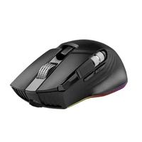 Mouse Nirkabel Bluetooth Dual Mode Portabel, Tipis, Dapat Diisi Ulang, Senyap, Mouse Optik untuk Kantor, Komputer, Laptop, dan Mac