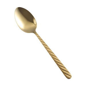 Ensemble de couverts en acier inoxydable à motif spiralé, 4 pièces, coffret cadeau, couteau à steak, fourchette, cuillère pour hôtel, maison, salle à manger - Product Image 4
