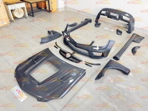 Kit de Carrocería de Fibra de Carbono de Alta Calidad XLstyling para Mercedes W204 Real C63 Coupé Widebody FRP BS <span class=keywords><strong>2012</strong></span> - Product Image 1