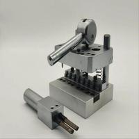 [LIQI] Agrafeuse pour bande transporteuse - Alimentation automatique Mini boucle papillon avec matrices interchangeables (Multi-tailles)