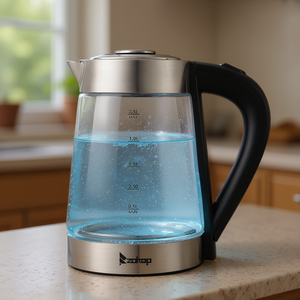 Zokop 2.5L Stainless Steel Portable Electric <b>Kettle</b> 1200W <b>Instant</b> Heating Automatic Shut-Off <b>Boil</b>-Dry Protection Household Use - Product Image 2