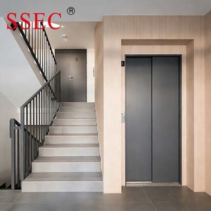 Ascenseur intérieur minimaliste SSEC avec portes coulissantes automatiques, ascenseur résidentiel de luxe <span class=keywords><strong>pour</strong></span> villa, faible niveau sonore, accessible aux passagers - Product Image 1