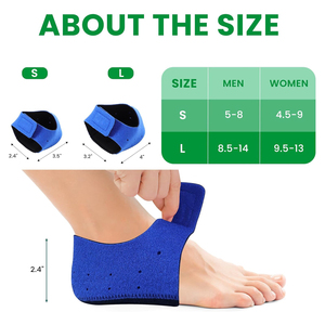 Protections de <span class=keywords><strong>talon</strong></span> en gel pour fasciite plantaire, pour femmes et hommes, inserts et coussinets de soulagement de la douleur pour épine calcanéenne, soutien pour <span class=keywords><strong>tendinite</strong></span> <span class=keywords><strong>d</strong></span>'<span class=keywords><strong>Achille</strong></span> et talons secs et fissurés - Product Image 2