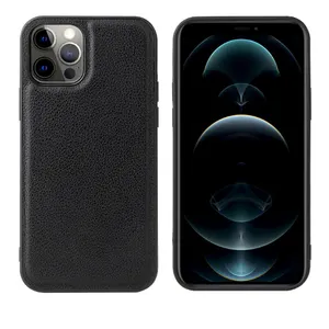 Luxury Pu Leather Men Genuine Mobile Phone Case For IPhone 11 12 Pro Max 14 Mobile Cases Covers