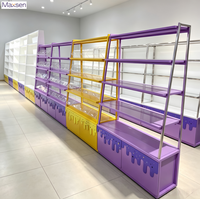 Vitrine personnalisée pour chocolats et bonbons pour magasin spécialisé