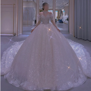 Женское вечернее платье с длинным хвостом - Product Image 2