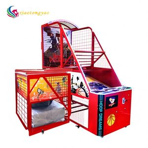 Máquina de Juego Arcade de Baloncesto Plegable que Funciona con Monedas, para 2 Jugadores, con Aceptador de Billetes, Juego para Niños, Certificación CE, 110V/220V, Inglés - Product Image 4