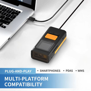 Escáner de Anillo Inalámbrico <span class=keywords><strong>NETUM</strong></span> RW185 Amarillo, 2.4G//USB, 110 Escaneos/Segundo, Escaneo de Códigos QR 2D para Almacén - Product Image 4
