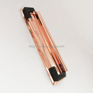 Fournitures de bureau logo personnalisé 100mm Rose Gold Board Clamp Metal Office File Clip Metal Clipboard Clip for File Folder Poster - Product Image 3