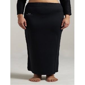 High Elastic Polyester Saree Shapewear Fish Cut Petticoat Slim Fit Seamless Underskirt Body Shaper <b>for</b> Smooth Saree Look - Product Image 4