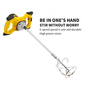 Grosir <span class=keywords><strong>Mixer</strong></span> pelukis elektrik, <span class=keywords><strong>Mixer</strong></span> Mortar portabel dengan 6 kecepatan dapat diatur, <span class=keywords><strong>Mixer</strong></span> untuk mencampur plester, semen, cat - Product Image 2